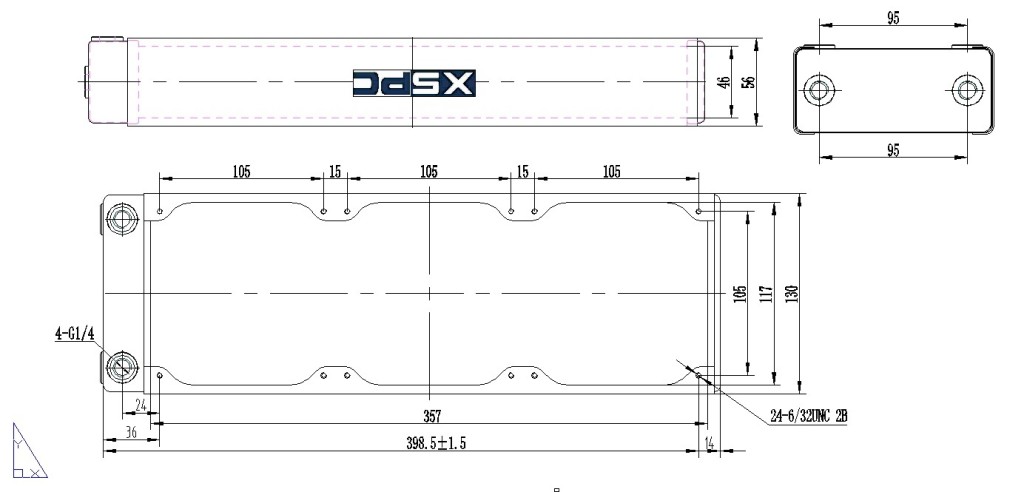 XSPC RX V3 Tech Drawing
