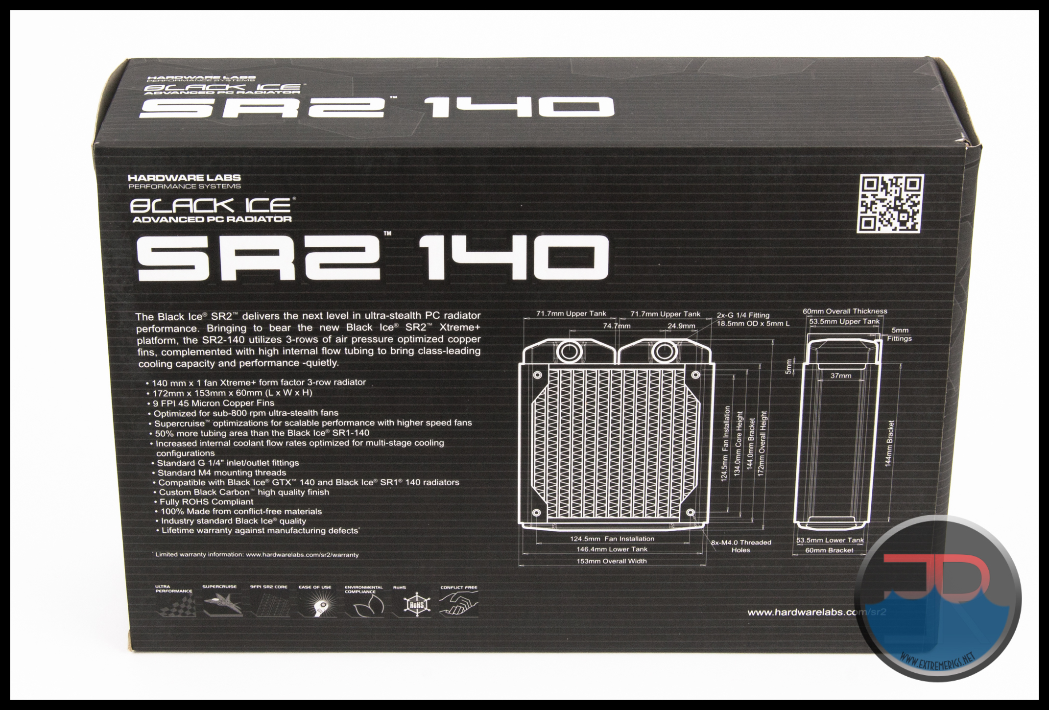 HWLabs SR2 140 Multi-Port Radiator Review - ExtremeRigs.net