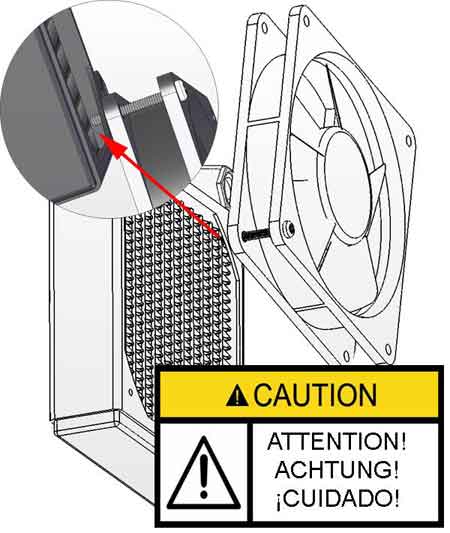 Swiftech Screw Warning