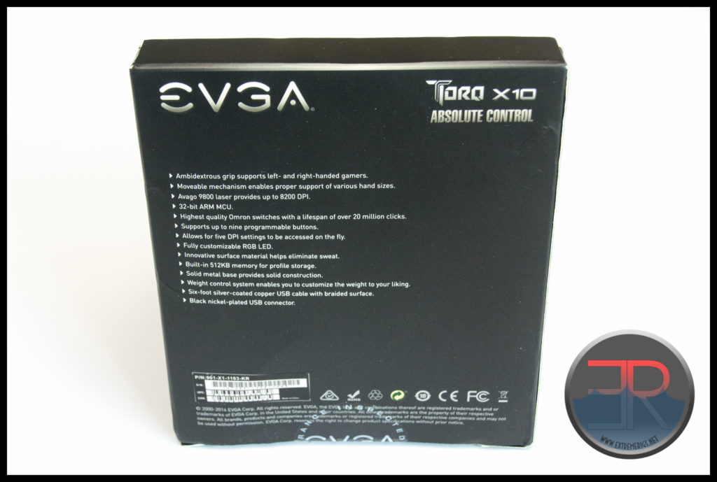 EVGA Torq X10 Mouse Box